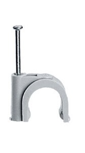 Зажим Fixfor d12мм сер. (уп.100шт) Leg 031530