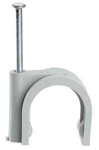Зажим Fixfor d22мм сер. (уп.40шт) Leg 031535
