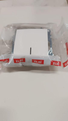 Выключатель 1-кл. Zena без рамки с подсветкой Led бел. ABB 609-010200-201