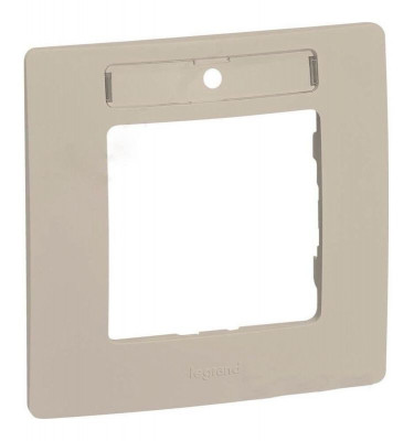 Рамка 1-м Etika с держателем для маркировки сл. кость IEK 672516