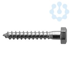 Шуруп с шестигранной головкой 8х60 (уп.25шт) HAUPA 790223/V