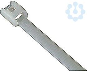 Хомут кабельный 2.4х118 P6.6 бесцвет. низкопрофильный (уп.100шт) ABB 7TAG009700R0001