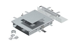 Основание монтажное для лючка GES9 оцинк. OKA-W A 10050 9 OBO 7424924