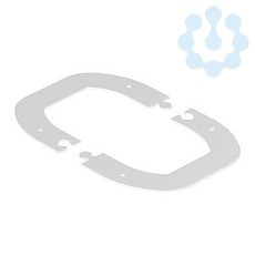 Рамка стыковая для колонны ISSDM45R 185х135х2мм WAGDM45 сталь бел. OBO 6290387