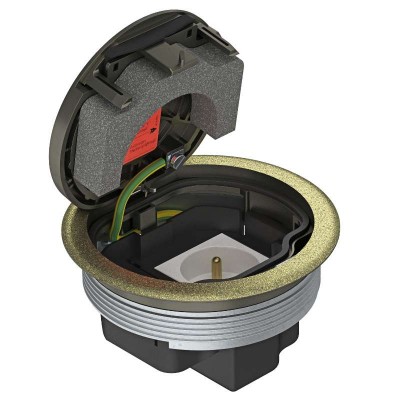 Лючок для монтажных оснований латунь GESRMS2 USB N OBO 7405668