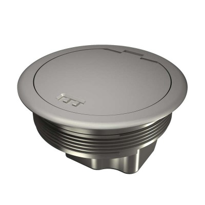 Лючок для монтажных оснований никелир. GESRN2 USB B OBO 7405712
