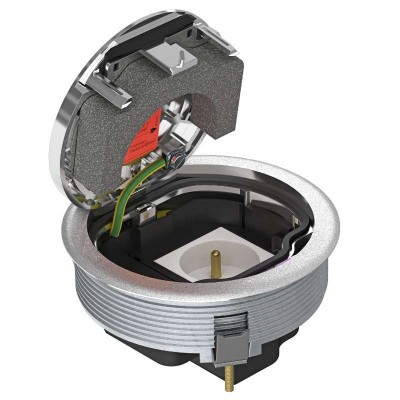 Лючок фальш-пол хром GESRC2 HS N OBO 7405588