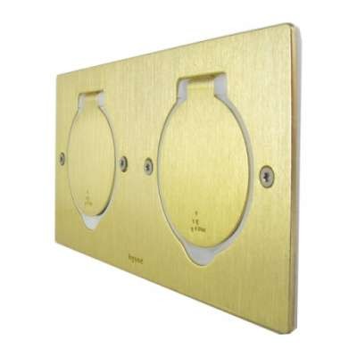 Блок встраиваемый 2х2м IP44 бронз. Leg 089712