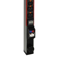 Блок распределения питания PDU верт. 20 роз. С13 и 4 роз. С19А.м MCB клеммный блок 32А Leg 646865