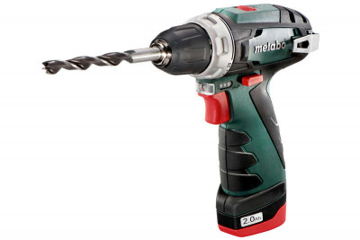 Винтоверт аккумуляторный PowerMaxx BS 10.8В 2х2А.ч LC40 патр. упак. кейс Metabo 600080500