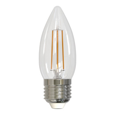Лампа светодиодная LED-C35-9W/4000K/E27 /CL/DIM GLA01TR Air 9Вт 4000К нейтр. бел. E27 диммир. (упак. картон) Uniel UL-00005188