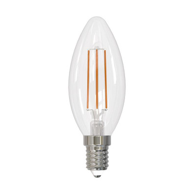 Лампа светодиодная LED-C35-9W/3000K/E14/CL/DIM GLA01TR Air диммир. картон Uniel UL-00005185