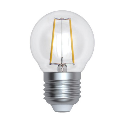Лампа светодиодная LED-G45-9W/3000K/E27/CL/DIM GLA01TR Air диммир. картон Uniel UL-00005193