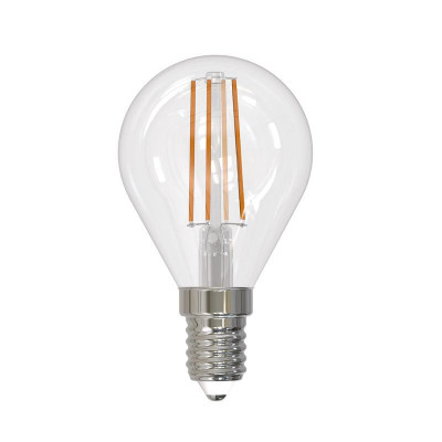 Лампа светодиодная LED-G45-9W/4000K/E14 /CL/DIM GLA01TR Air 9Вт 4000К нейтр. бел. диммир. (упак. картон) Uniel UL-00005192