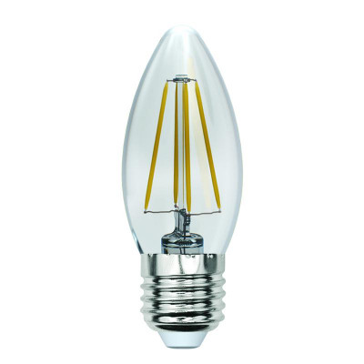 Лампа светодиодная LED-C35-13W/3000K/E27/CL PLS02WH Sky прозр. картон Uniel UL-00005901