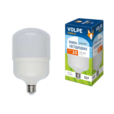 Лампа светодиодная ESL-LED-M80-25W/NW/E27/FR/S Uniel 10809