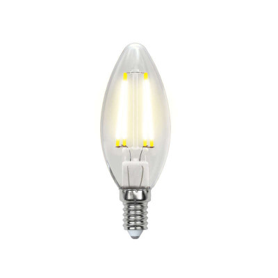 Лампа светодиодная LED-C35-7.5Вт/NW/E14/CL GLA01TR прозр. Uniel UL-00003247
