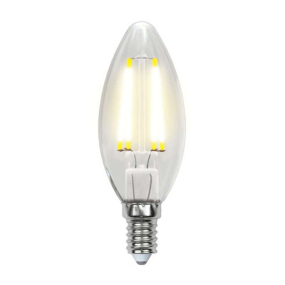 Лампа светодиодная LED-C35-5W/WW/E14/CL/MB GLM10TR форма 
