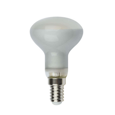 Лампа светодиодная LED-R50-6W/WW/E14/FR PLS02WH Sky 6Вт рефлектор матовая 3000К тепл. бел. E14 (упак. картон) Uniel UL-00001491