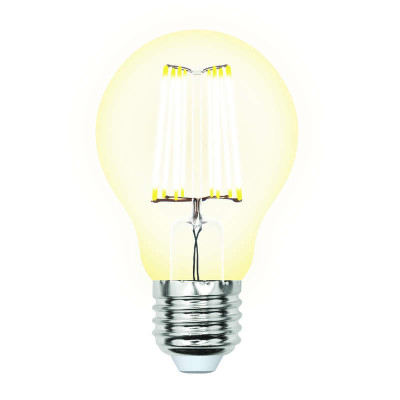 Лампа светодиодная LED-A60-10W/WW/E27/CL грушевидная PLS02WH форма 
