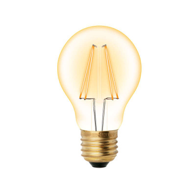 Лампа светодиодная LED-A60-6W/GOLDEN/E27 грушевидная GLV21GO Vintage форма 