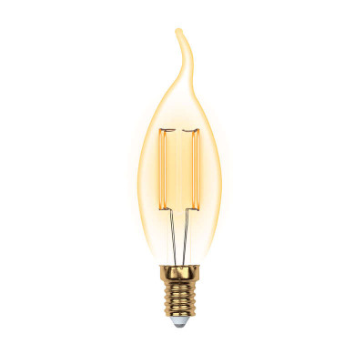 Лампа светодиодная LED-CW35-5W/GOLDEN/E14 GLV21GO Vintage форма 