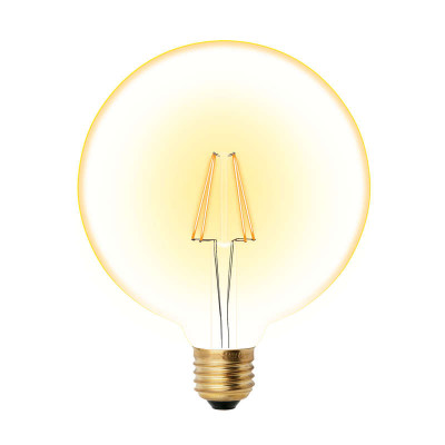 Лампа светодиодная LED-G125-8W/GOLDEN/E27 GLV21GO Vintage форма 