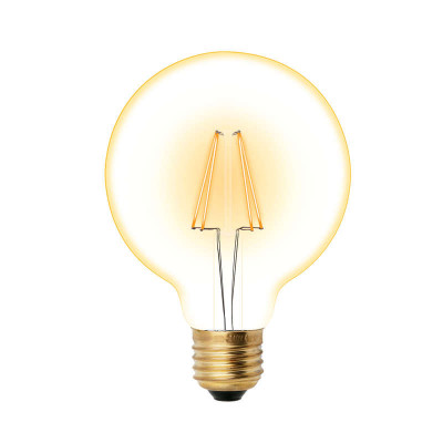 Лампа светодиодная LED-G95-6W/GOLDEN/E27 GLV21GO Vintage форма 