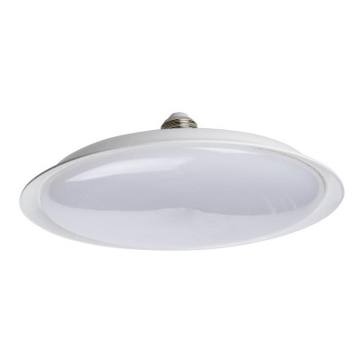 Лампа светодиодная LED-U220-40W/6500K/E27/FR PLU01WH UFO 40Вт матовая 6500К холод. бел. E27 (упак. картон) Uniel UL-00004575