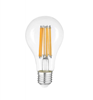 Лампа светодиодная филаментная PLED OMNI 15Вт A65 3000К тепл. бел. E27 230В/50Гц CL JazzWay 5021938
