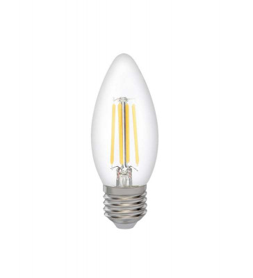 Лампа светодиодная филаментная PLED OMNI 6Вт C35 3000К тепл. бел. E27 230В/50Гц CL JazzWay 5020481