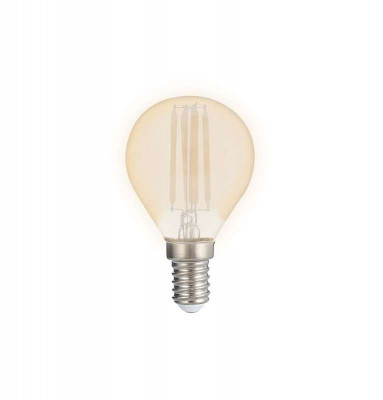 Лампа светодиодная филаментная PLED OMNI 8Вт G45 3000К тепл. бел. E14 230В/50Гц Gold JazzWay 5021570
