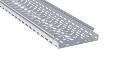 Лоток листовой перфорир. 50х35 L3000 сталь 0.55мм EKF L355001-0.55