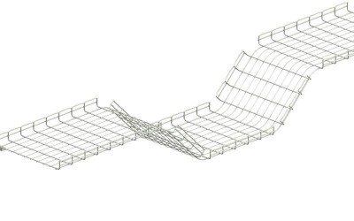 Лоток проволочный 200х54 L3000 сталь 4.4мм CF 54/200 EZ оцинк. CABLOFIL CM000091