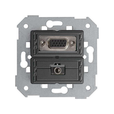 Коннектор VGA HD15 мама + мини-джек 3.5мм Simon82 Detail 7500091-039