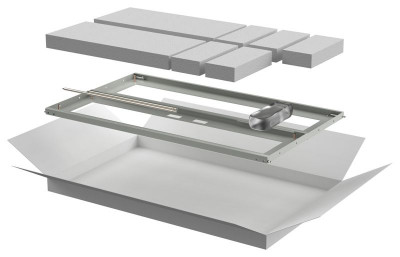 Дверь двустворчатая для шкафа LINEA N 18U 600мм перфорир. сер. ITK LN35-18U6X-D2P