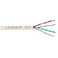 Кабель витая пара F/UTP кат.5E 4х2х24AWG solid LSZH сер. (305м) (м) Leg 032752