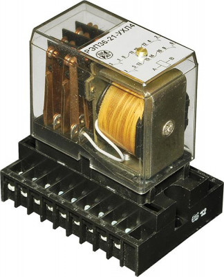 Реле промежуточное РЭП-36-21 220В 50Гц 6/2 переднее присоединение ВНИИР A8120-77970089
