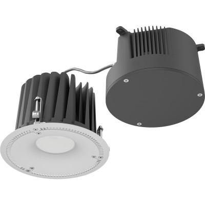 Светильник светодиодный DL POWER LED 40 D80 IP66 EM 4000К встраив. СТ 1170002680
