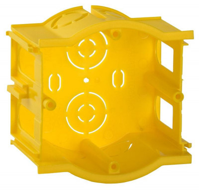 Коробка установочная С3 d68x45 для твердых стен (сборная проходная) IEK UKT10-068-045-000-K0-N-U