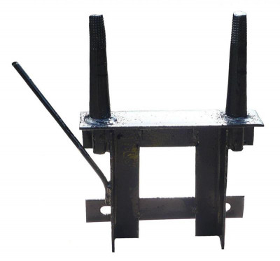 Оголовок (накладка) ОГ-1 покрытие черн. лак АЭМЗ 00000044