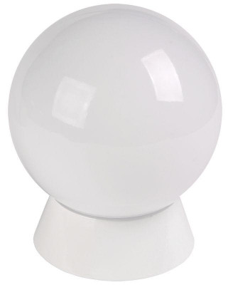 Светильник КЛЛ НПП 9101 белый шар 1х60Вт E27 IP33 IEK LNPP0-9101-1-060-K01
