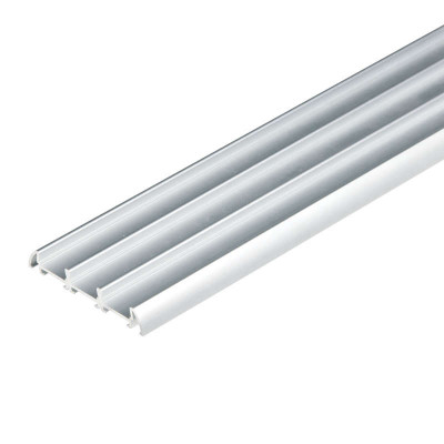 Профиль алюминиевый для LED ленты UFE-A08 SILVER 200 POLYBAG накладной анодир. (дл.2м) Uniel UL-00000602