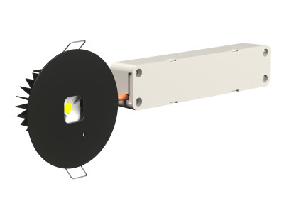 Светильник аварийный BS-ORBITA-10-L1-ELON Black централиз. электропитания Белый свет a17001
