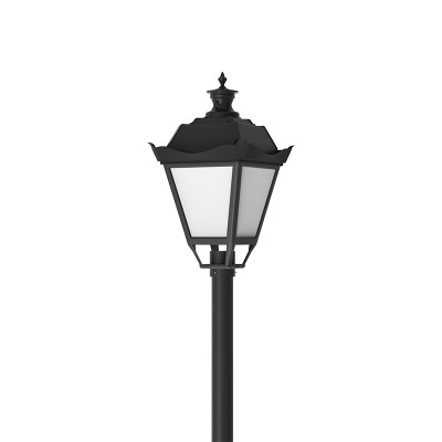 Светильник светодиодный Retro 40Вт 3000К парковый торцевой VARTON V1-S0-90501-40000-3004030