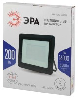 Прожектор уличный LPR-021-0-65K-200 LED 200Вт 6500К 16000лм 390х330х50 (4/72) Эра Б0043568