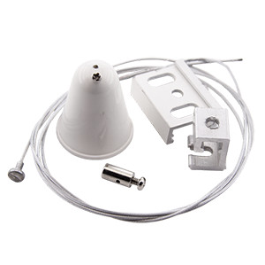 Комплект подвеса с тросом 3м черный VARTON V4-R4-05.0006.TRK-0002