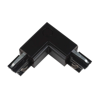 Коннектор для трековых светильников UBX-A22 BLACK 1 POLYBAG черн. Uniel 09766