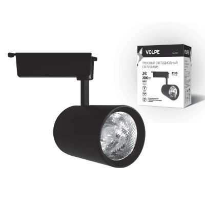 Светильник светодиодный трековый ULB-Q253 24W/NW/A BLACK 24Вт черн. Volpe UL-00003459