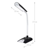 Светильник UF-712 C02 LED 6Вт черн. Ultraflash 13780